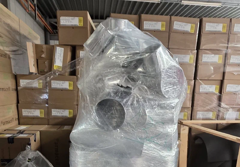 Verpakte T-stukken en bochten