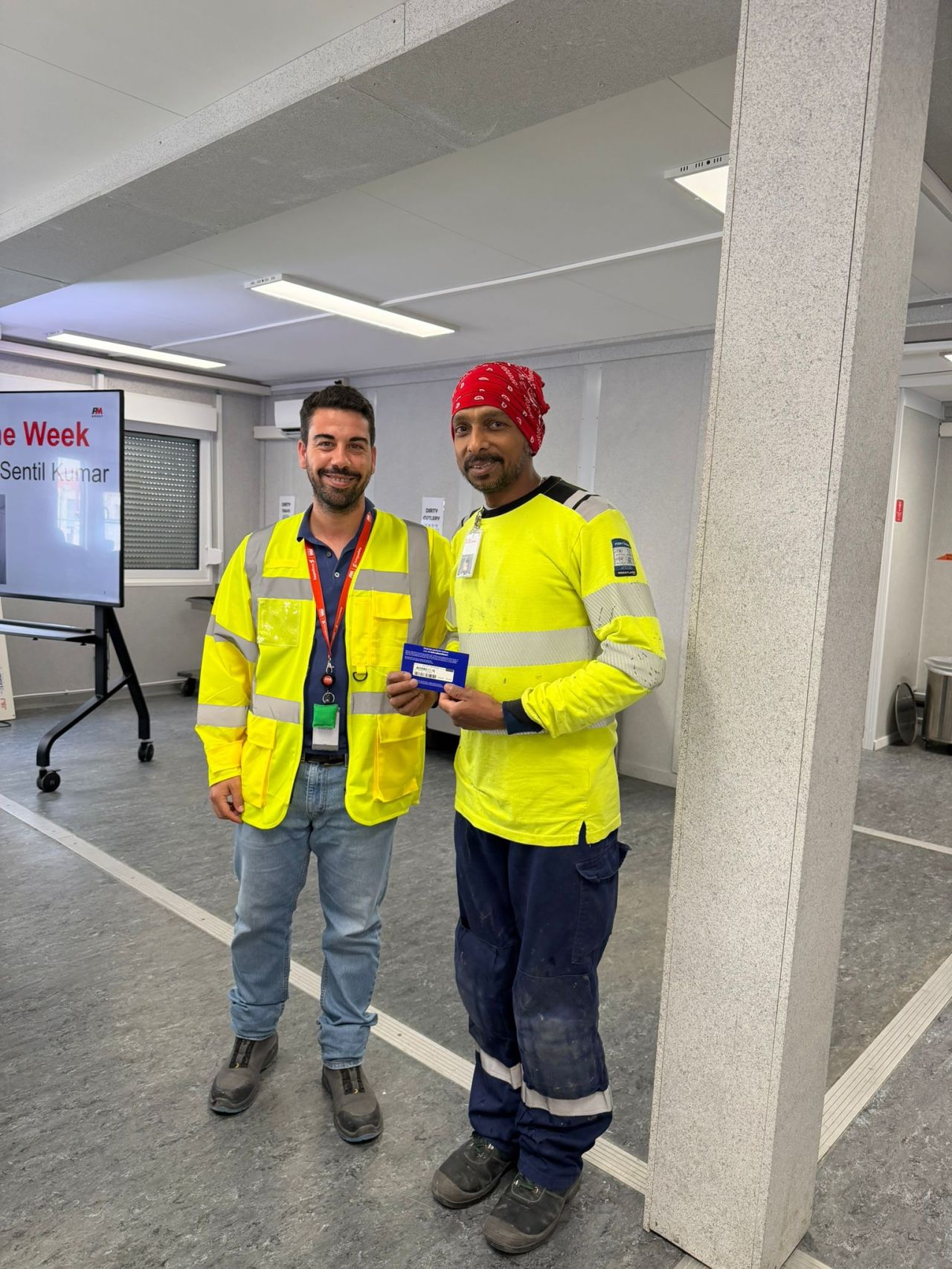 Onze collega verkozen tot Beste Medewerker Veiligheid