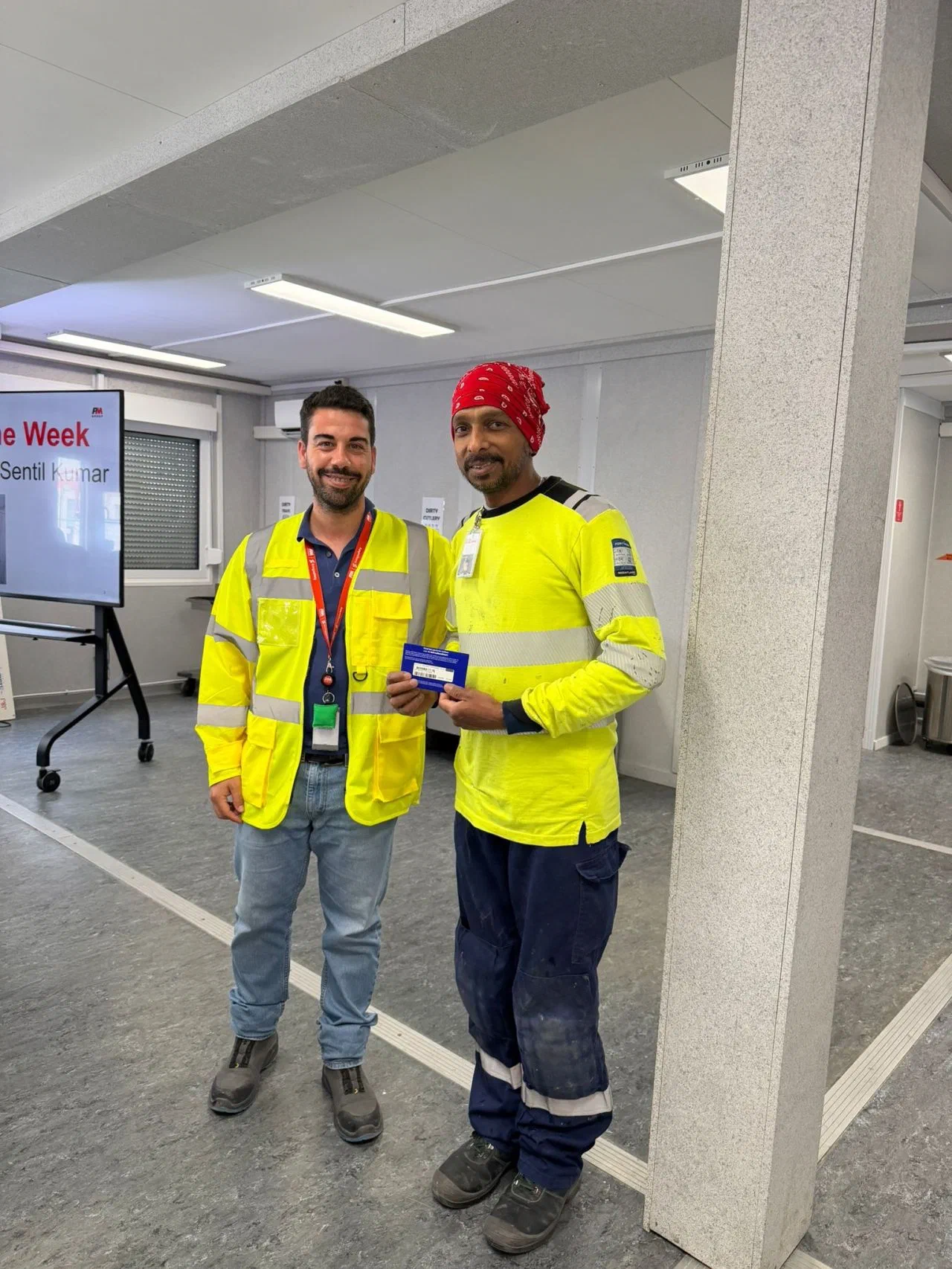 Onze collega verkozen tot Beste Medewerker Veiligheid